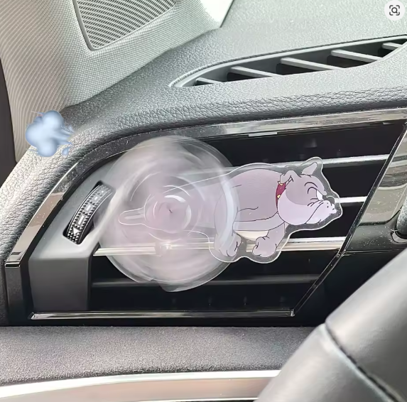 Tom & Jerry – Ozdoba na kratkę nawiewu do auta | Dekoracja samochodowa